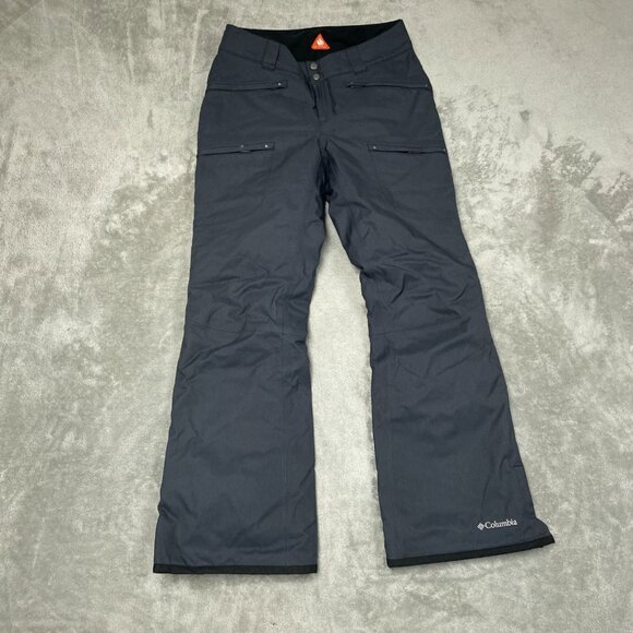 Columbia Womens Insulated Snow Pants S Regular Navy Blue 6489 - Picture 1 of 10